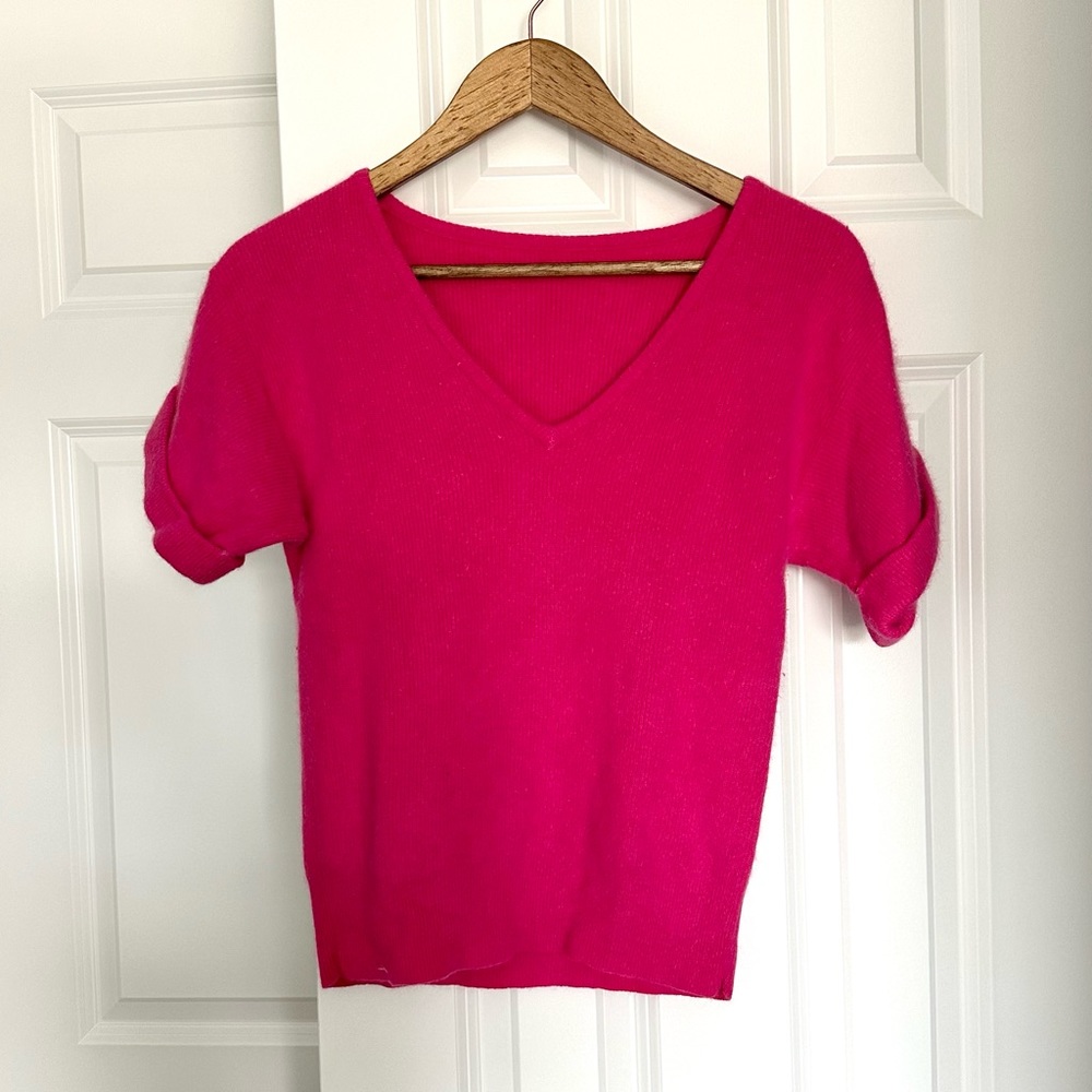 Hot Pink Sweater Tee